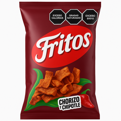 FRITOS CHORIZO Y CHIPOTLE 60G