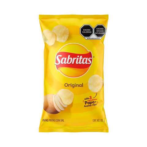 PAPAS SABRITAS SAL 105GR