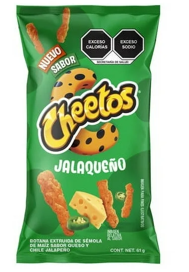 CHEETOS TORCIDITOS JALAPEÑO 58G