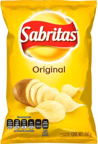 PAPAS SABRITAS AMARILLAS 240 GR