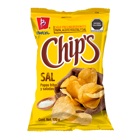 CHIP´S SAL 170g BARCEL
