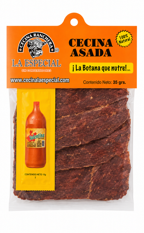 BOLSA CECINA ASADA CHICA 35G LA ESPECIAL