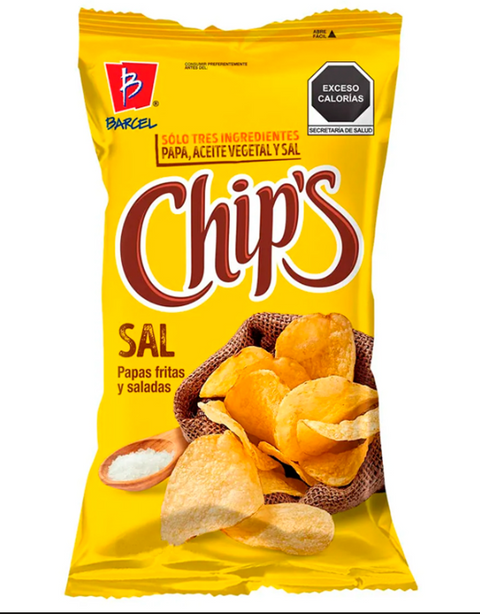 PAPAS CHIPS SAL 60G