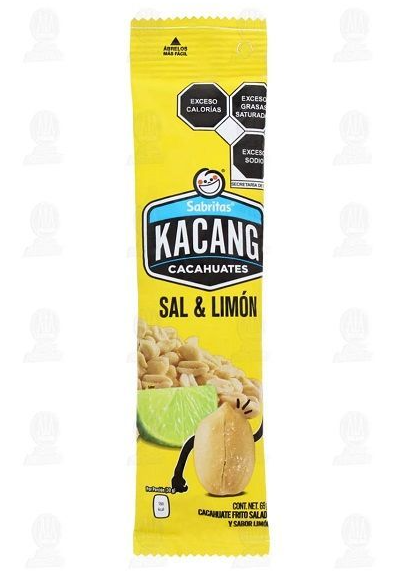 KACANG CHILE Y LIMON 66 GRS
