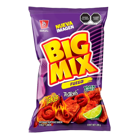 BIG MIX FUEGO 185g BARCEL