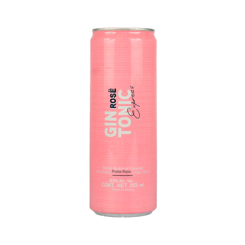 GIN TONIC ROSE EXPRESS 355ML.