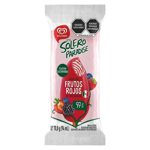 SOLERO P FRUTOS ROJOS 25X94ML HOLANDA