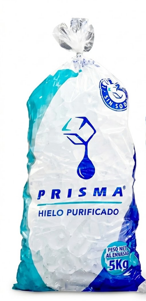 HIELO PRISMA BOLSA 5KG TRADICIONAL