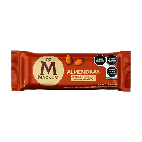 MAGNUM ALMENDRAS 25X90ML HOLANDA