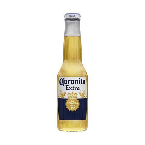 CERVEZA CORONITA EXTRA VIDRIO 210 ML RETORNABLE
