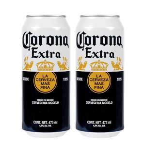 CERVEZA CORONA EXTRA LATON 473 ML