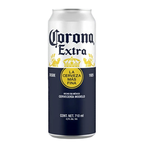 CERVEZA CORONA EXTRA LATA 710ML