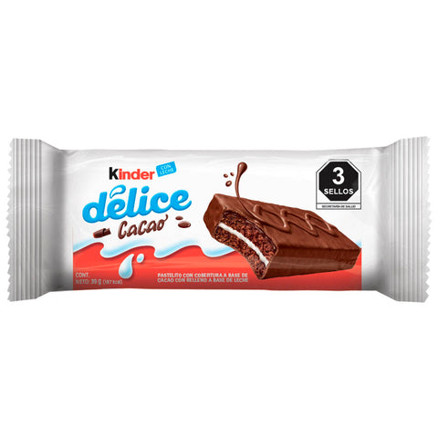 CHOCOLATE KINDER DELICE 39GR