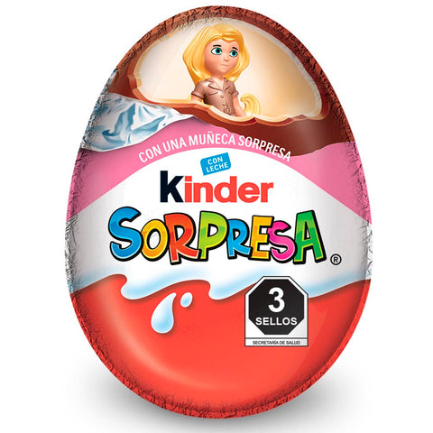 HUEVO KINDER SORPRESA NIÑA 20GR