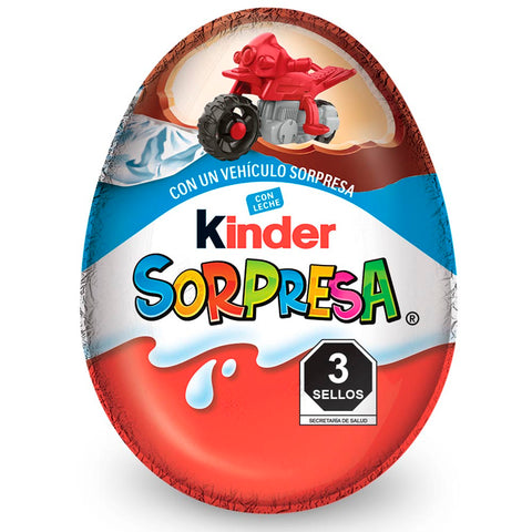 HUEVO KINDER SORPRESA NIÑO 20GR