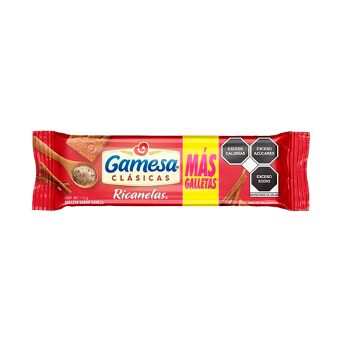 RICANELAS GAMESA 113GRS