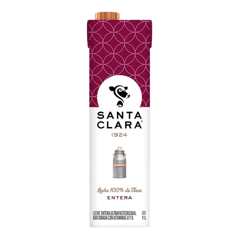 LECHE SANTA CLARA ENTERA 1L