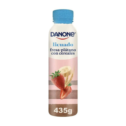 DANONE LICUADO FRESA PLATANO 435G