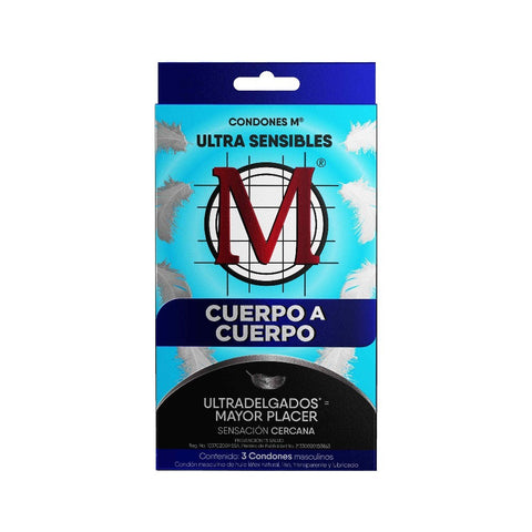 PRESERVATIVO M FORCE ULTRA SENS 3PZ