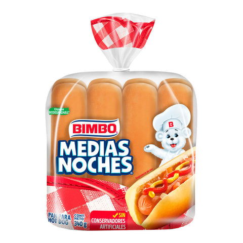 MEDIAS NOCHES BIMBO 340GRS C/8