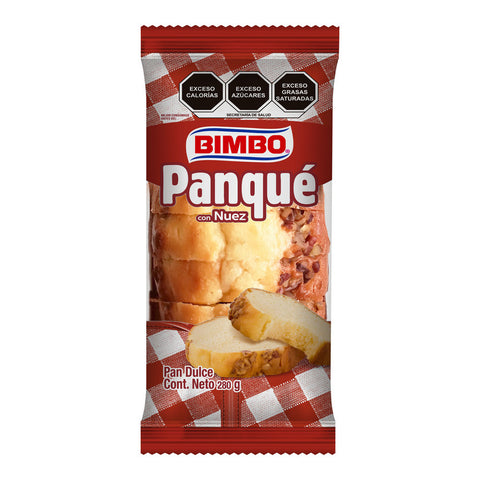 PANQUE DE NUEZ 280 GRS  BIMBO