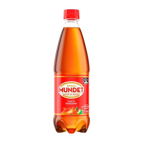 SIDRAL MUNDET 600 ML. PET DESECHABLE