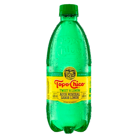 TOPO CHICO TWIST LIMÓN 600ML PET