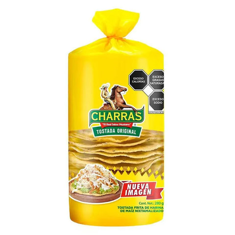 TOSTADAS CHARRAS AMARLLAS 280gr